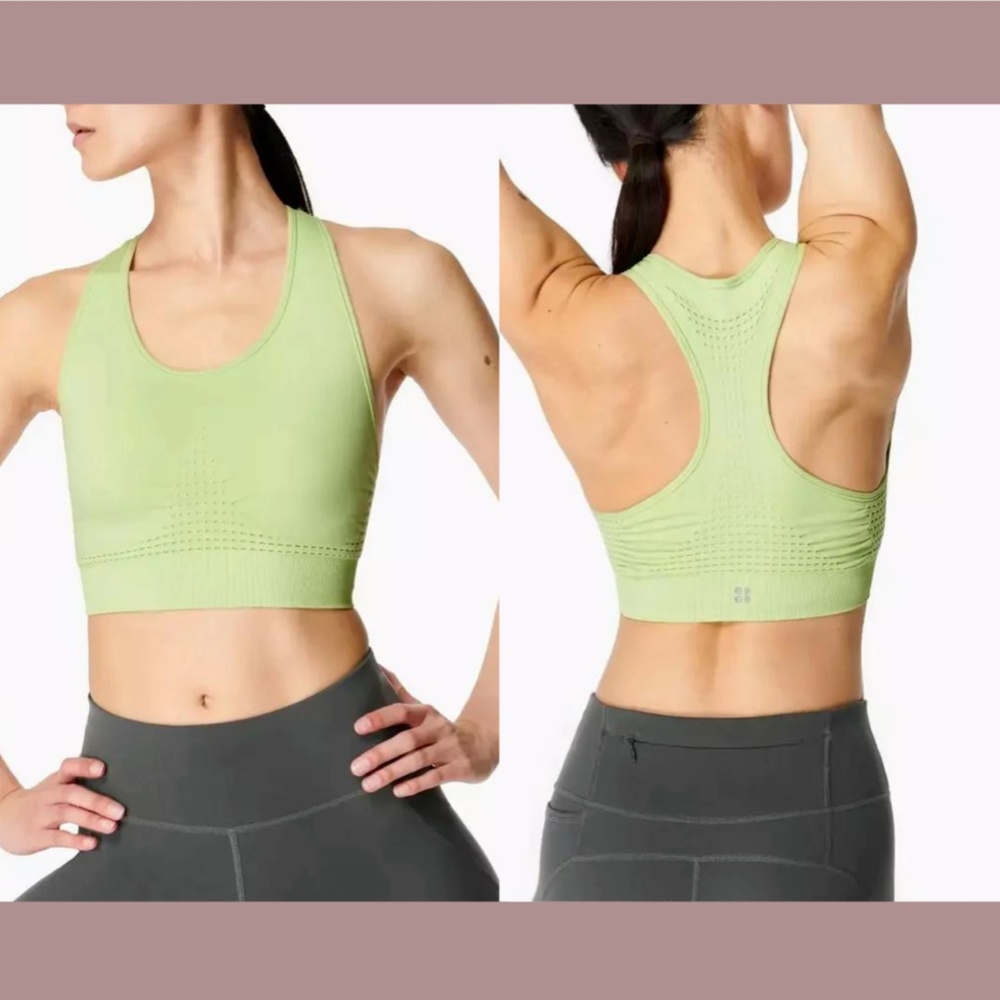 NWT‎ Sweaty Betty [ Small ] Stamina Sports Bra in Utopia Green